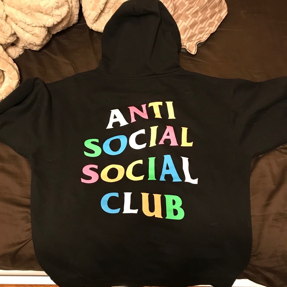 Anti social social club frenzy hoodie *RARE*